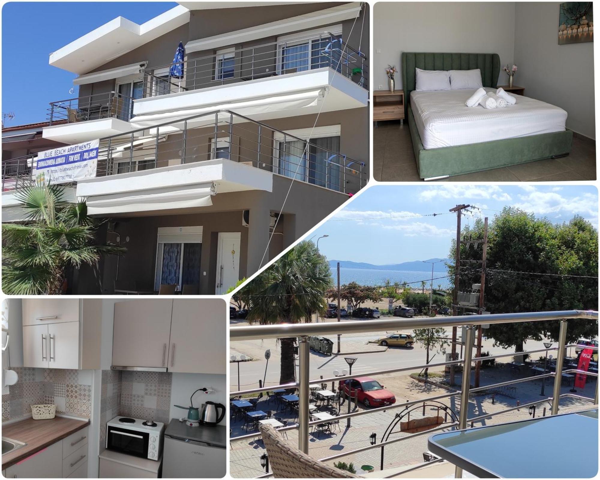 Blue Beach Apartments Ofrínion 외부 사진